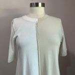 Nike  Sportwear's Organic Cotton Spliced Logo 2 Tone Short Sleeve Midi Dress Sz S Photo 5