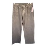 Wild Fable Wild Fable High-Rise Baggy Jeans Metallic Gray Wash Wide Leg Size 10 Photo 3
