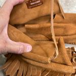 Minnetonka Womens Size 9 Brown Suede Fringe Ankle Fashion Boots Bootie NWOT Photo 5