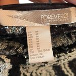 Forever 21  Contemporary Black White Goth Whimsygoth Rose Chevron Lace Maxi Dress Photo 6