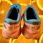 Hoka  Speedgoat 5 Women's Trail Running Shoes Teal Orange Size 8.5 Photo 3