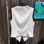 Vintage vest White Size 8 Photo 3