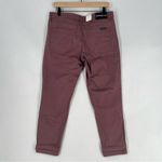 Calvin Klein  Rose Rock Ankle Skinny Jean‎ Stretch Mauve Purple NWT Size 12 Photo 5