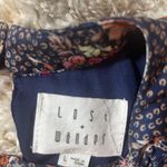 Lost + Wander Wander Cassidy Navy Blue Floral Print Mini Dress Photo 2