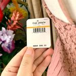 Free People Adella Crochet Slip Mini Dress in Rose Pink Photo 10