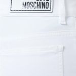 Love moschino Gabardine Stretch 30 Flare Trousers White Pants Photo 4