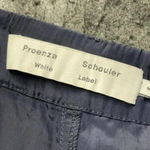 Proenza Schouler  WHITE LABEL Navy Full A-Line Skirt Women’s Size 6 Small Photo 2