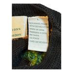 Vintage Design Options by Philip & Jane Gordon Grape Cardigan Sweater Size Large Black Photo 6