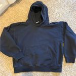 Aritzia TNA Sweatfleece Cozy Fleece perfect fit Black hoodie size 2XL Photo 0