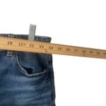 American Eagle Women's Size 10 Medium Washed Blue Denim Mom Short Photo 6