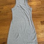 Reformation  Ribbed Cotton Tank Dress Size Small in Grey!! Photo 3