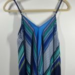 Jealous Tomato  Hanker-chief Dress Women S Blue Adjust Stripe Boho Spring Beach Photo 3