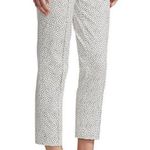 Akris Punto Frankie Memphis Pastina Print Crops size 4 white black Photo 0