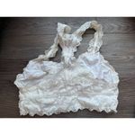 Felina  White Lace Bralette Size Small‎ Photo 2