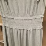 Current Air ๐๐ Pleated Smocked Waist Midi Dress Medium M NWT Photo 4