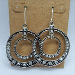 Rain Silver Dangling Earrings Silver Photo 1