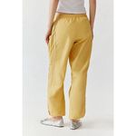 BDG Urban Outfitters Jess Nylon straight leg track pant yellow 3XL Photo 2