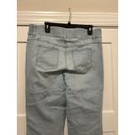 Spanx Flare Denim Pull On Jeans Size 1X Blue Light Wash Stretch Shaping Slimming Photo 7