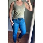 Sam Edelman  Shimmery Gold and Black Hi-Low round hem Top/Tank/Shirt/Blouse S Med Photo 8