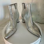 Kurt Geiger New! Women's
Burlington Block Heel Silver Ankle Boots Sz 37 6.5 $220 Photo 5