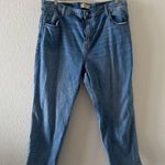 Abercrombie & Fitch Curve Love Ultra High Rise Ankle Straight Jean 20 Short Photo 1