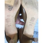 Gianni Milanesi ladies brown kitten heeled pointy toes leather shoes size 8 38.5 Photo 9
