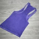 Diesel  purple asymmetrical faded style sequin detail sleeveless tank Top size xx Photo 1