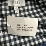 LIONESS  The‎ Bo Derek Gingham One Piece Swimsuit in Black Size XS Photo 11