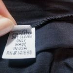 Ramy Brook  Paris Smocked Black Mini Dress Long Sleeves Photo 8