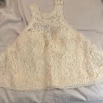 Only Hearts  halter lace top with bra 36D pretty bow snaps at neck Photo 0