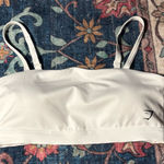 Gymshark White Strapless Top Photo 0