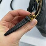 Fossil Elise Black Pebbled Leather Handbag Crossbody Purse Minimalist Casual Photo 8