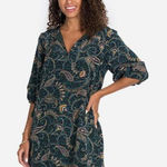 Johnny Was  Jade Marzanna 100%‎ silk dress  sz small Photo 0