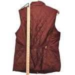 Croft & Barrow  Puffer‎ Vest Medium Red Quilted Gorpcore Photo 11
