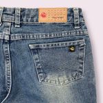 MONNARI Vintage Y2K 2000’s Faded Distressed Mid Rise Wide Leg Jeans Blue Size 10 Photo 8
