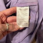 Tuff Athletics  szXS lavender zip front high neck lightweight jacket thumb holes Photo 4