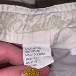 O'Neill O’Neill white cotton nylon cargo capri pants Photo 7