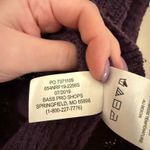 Natural Reflections Dark Purple Textured Knit Hoodie XL Photo 8