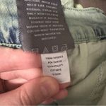 Torrid  Acid Wash Denim High Rise Raw Hem Cut Off Short Shorts Size 26‎ Plus Photo 5