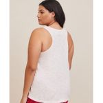 Torrid Slub Cream Christmas 'Merry Cocktail' Graphic Sleep Tank Top - size 1 Photo 9