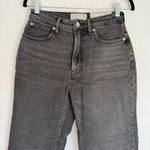 Everlane NWT Sz 28 The Curvy Way High Straight Jean Washed Black Organic Cotton Photo 4