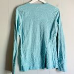 Mossimo Supply Co Teal Crewneck LS Top M Photo 1