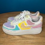 Nike  Air Force 1 Low Tear Away Arctic Punch Distressed Sneaker Women’s Size 9 Photo 3