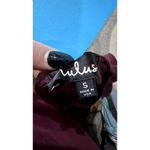 Lulus Women's Small Burgundy Maxi Dress Long Sleeve Party Slit Photo 5