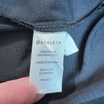 Athleta  Pants Womens 10 Black Mod Trekkie Crop Zip Ankle Nylon Stretch‎ Ripstop Photo 9