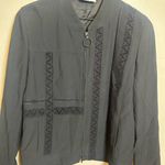 Akris Punto  Lace Detail‎ Bomber Jacket Photo 4