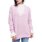 Free People | Lofty V-neck Sweater In Light Purple | light Purple |Small Photo 3