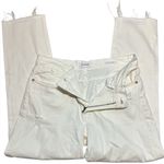 frame denim  Le High Straight Frayed Hem Photo 5