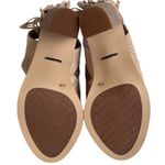 Gianni Bini Like New Leather Heeled Tassel Sandal
Booties Cream Size 8 1/2 Photo 7