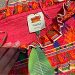 Farm Rio  Coral Summer Sun Mini Dress size M NEW Photo 7